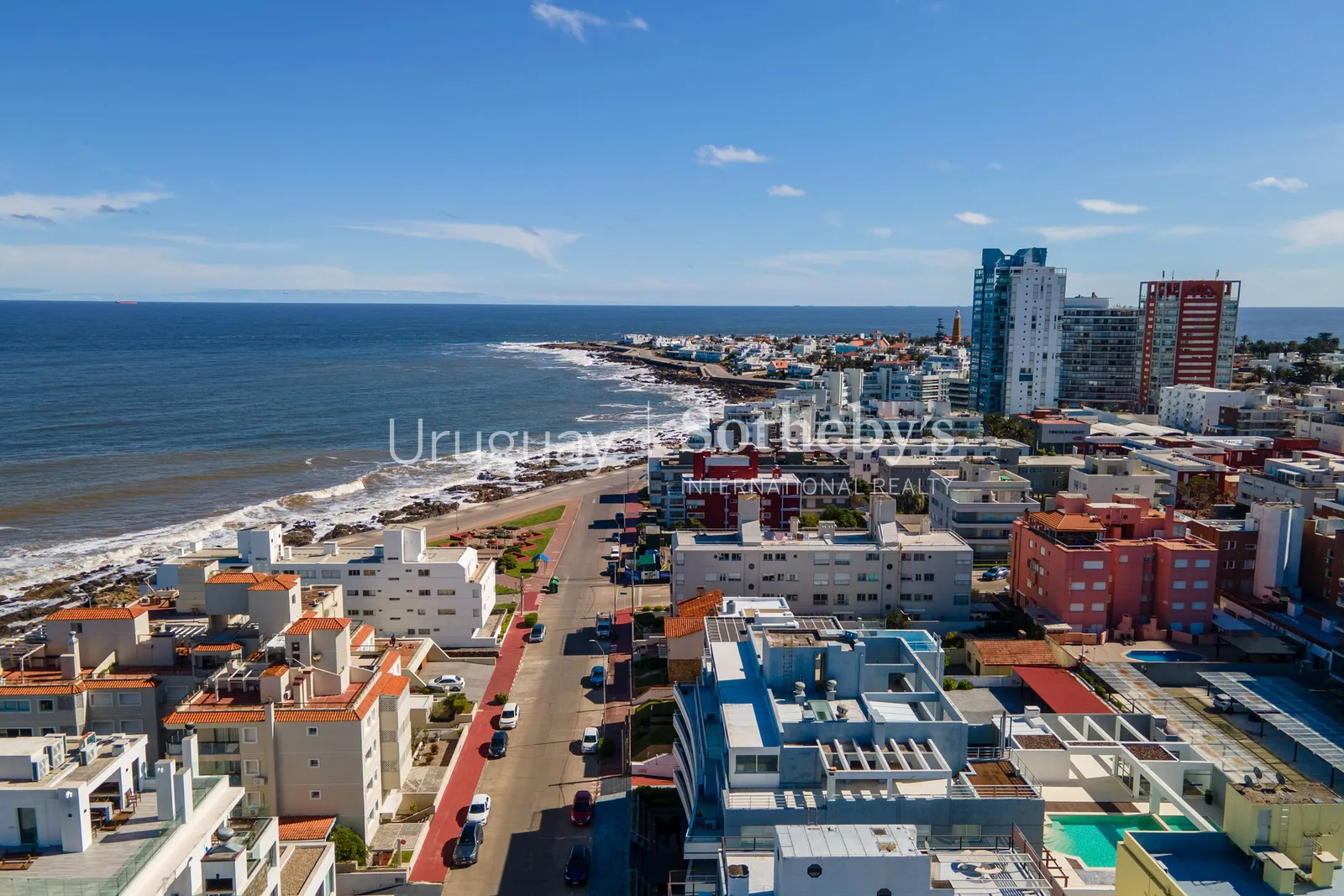 Dúplex con piscina privada y vistas al mar en Península